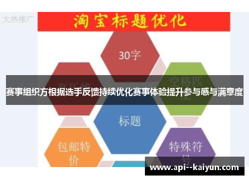 赛事组织方根据选手反馈持续优化赛事体验提升参与感与满意度